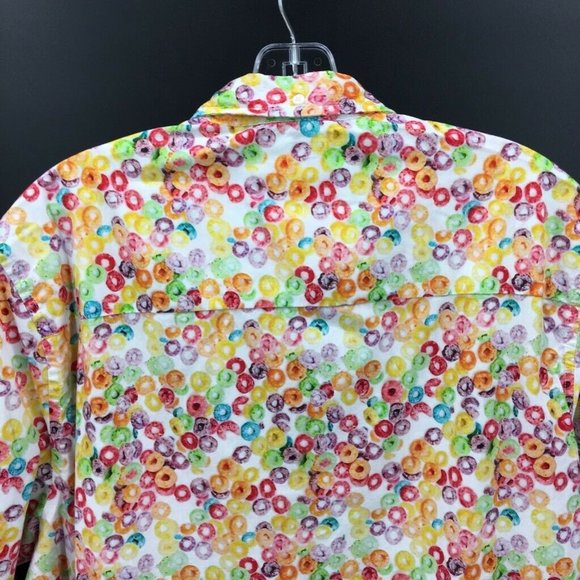Chubbies Fruit Loops Oxford Shirt "The Nutter" - Picture 4 of 8